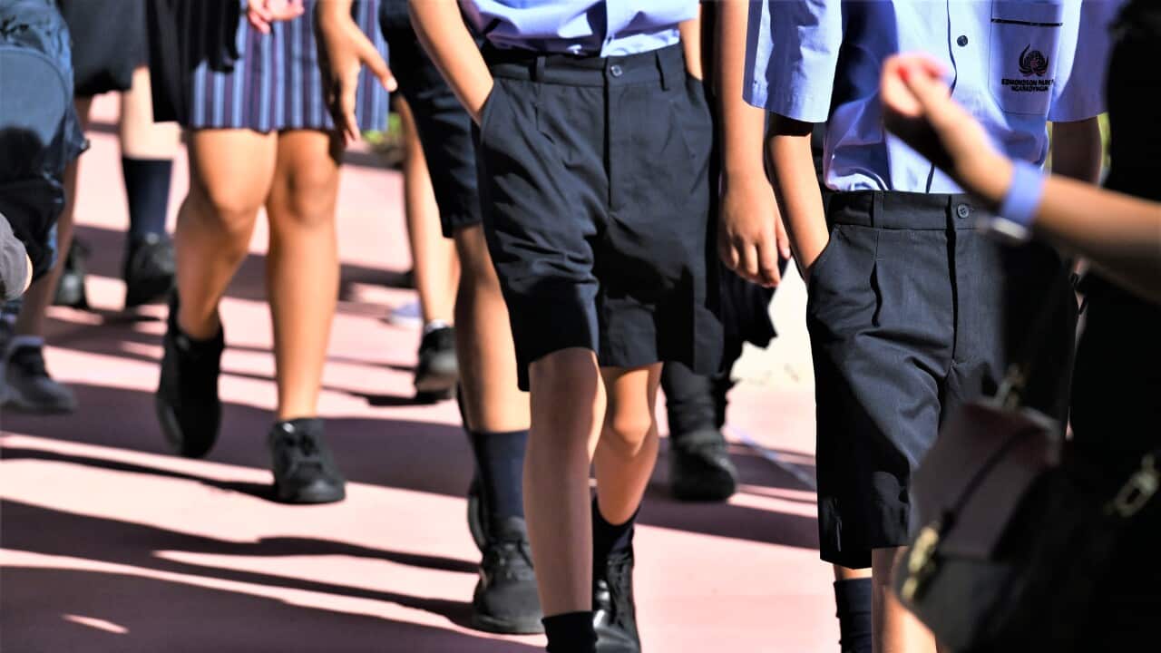 School students (AAP Image/Dean Lewins)