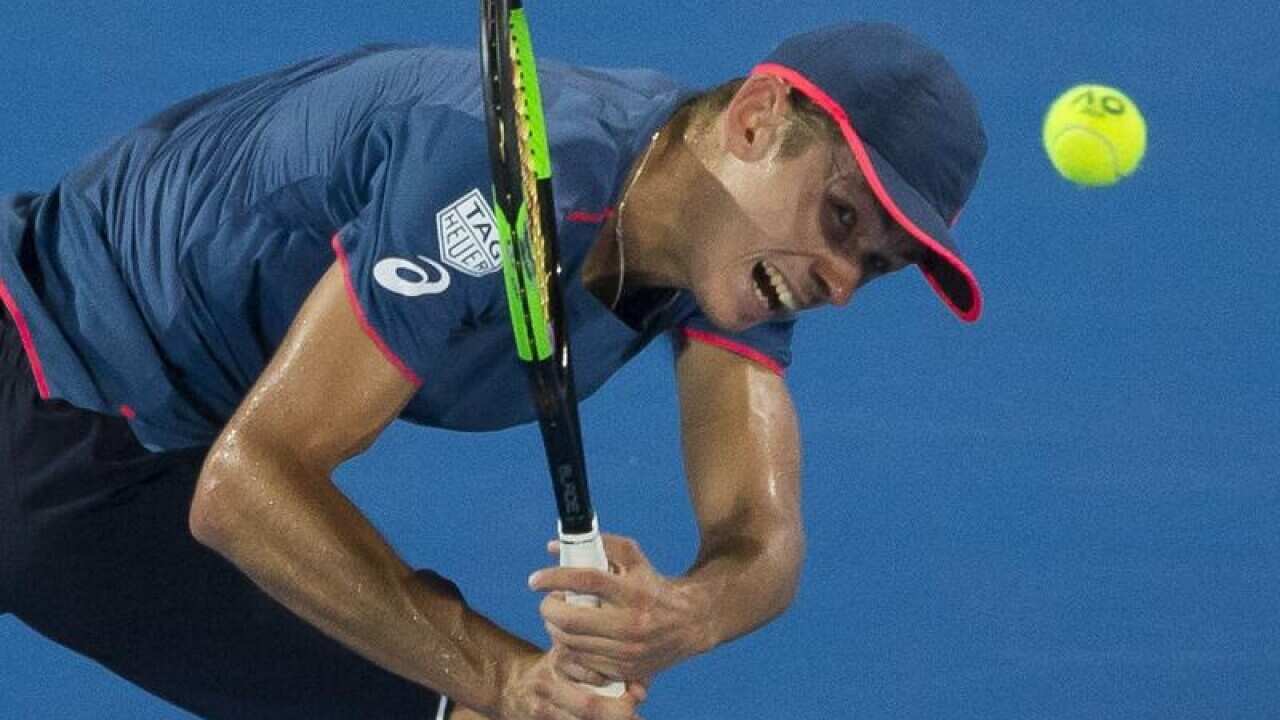 Alex de Minaur of Australia.