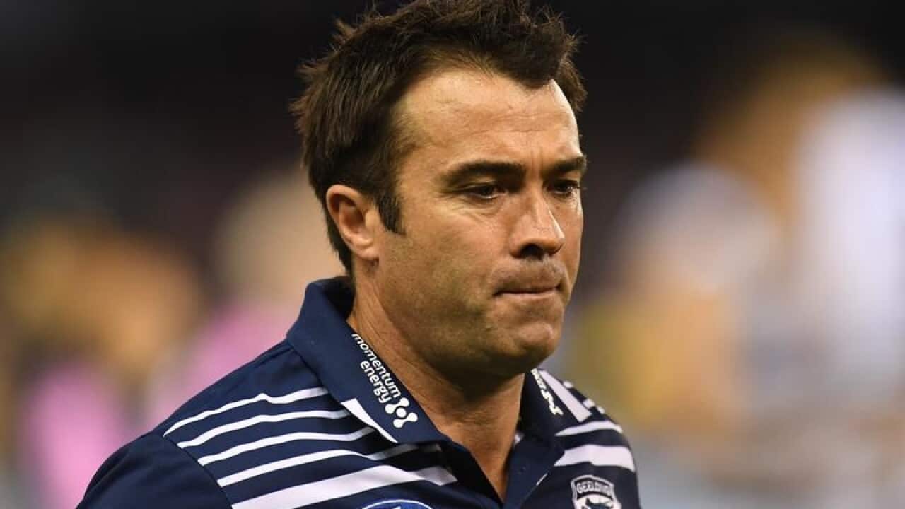 Coach of the Cats Chris Scott