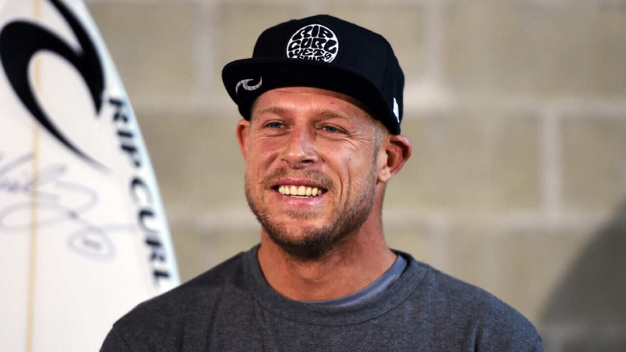 Australian surfing champion Mick Fanning