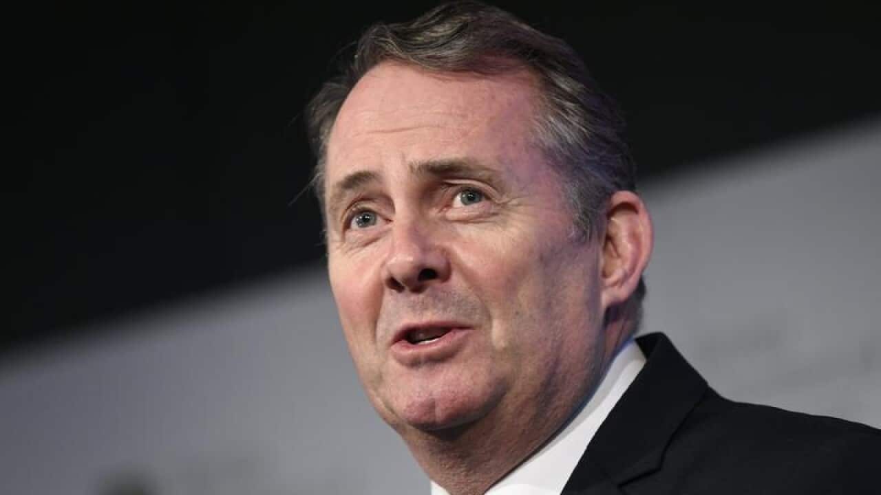 British Trade Secretary Liam Fox