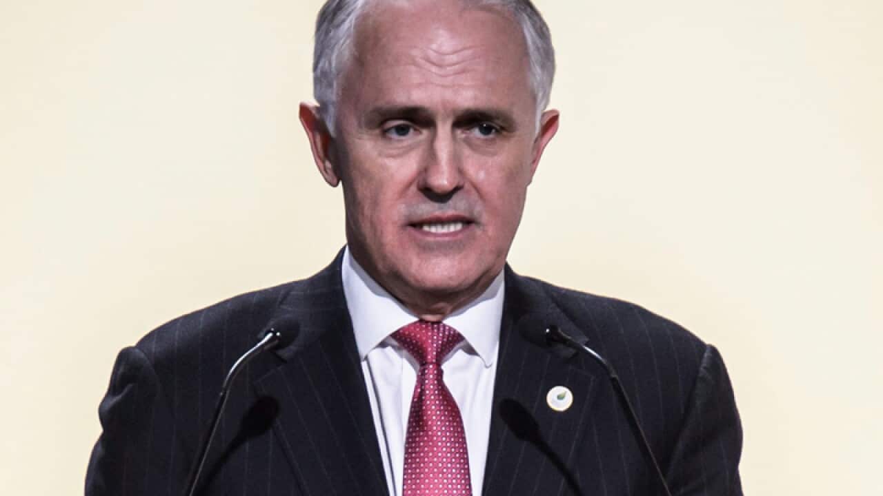 Prime minister of Australia Malcolm Turnbull