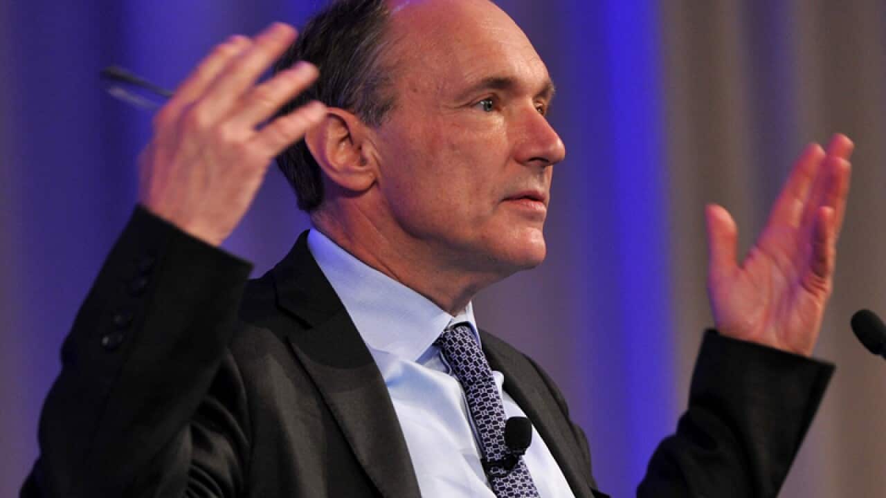 Sir Tim Berners-Lee, Director of the World Wide Web Consortium.