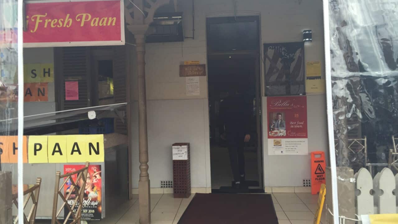 Billu's Indian restaurant in Harris Park