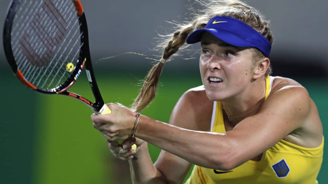 Ukrainian tennis player Elina Svitolina
