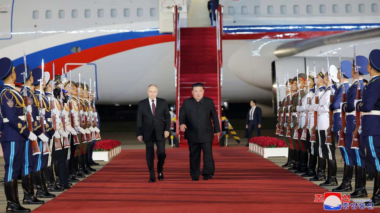 Russian President Vladimir Putin visits North Korea
