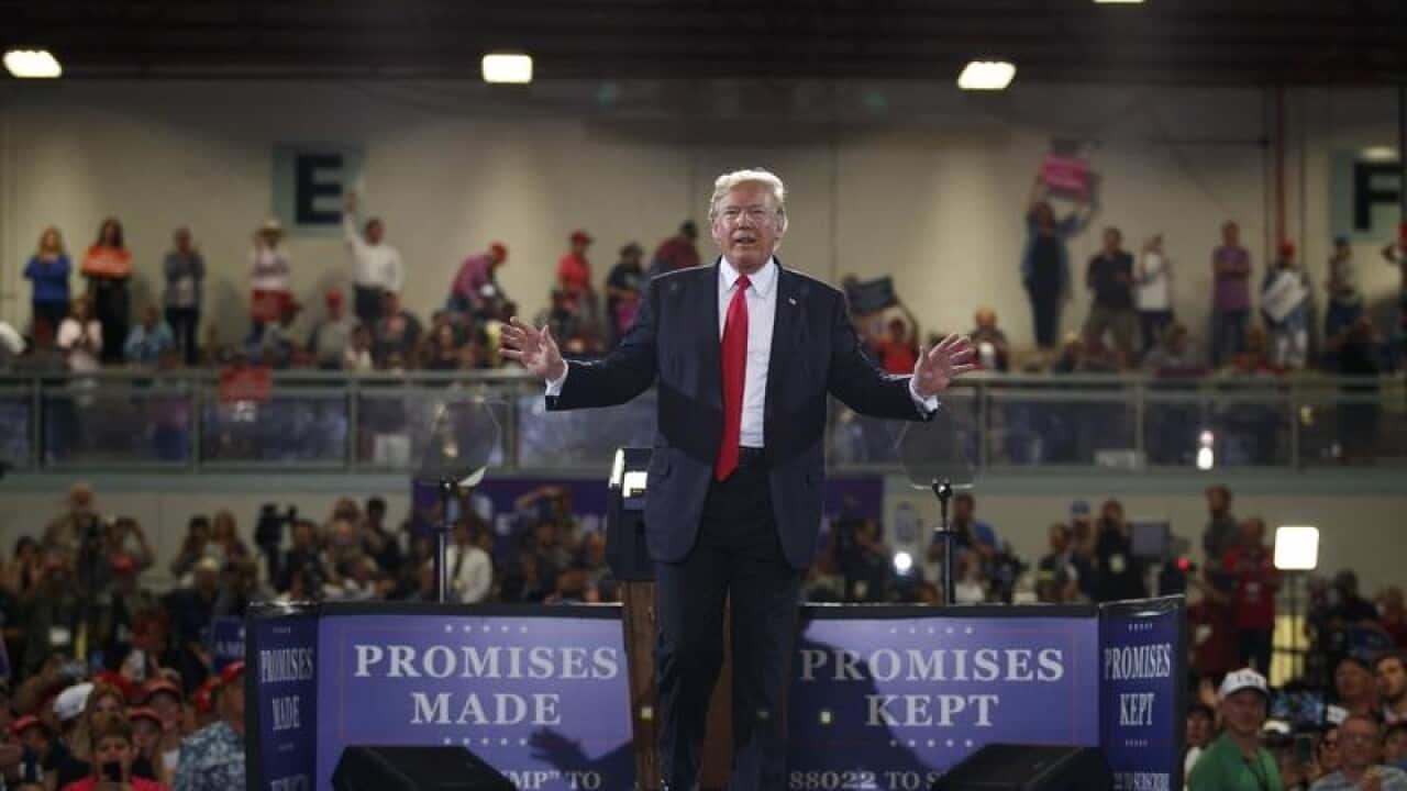 US President Donald Trump