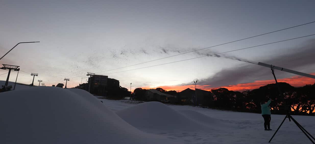 As temperatures flip, Australia's ski resorts rely on overnight 'saviour'