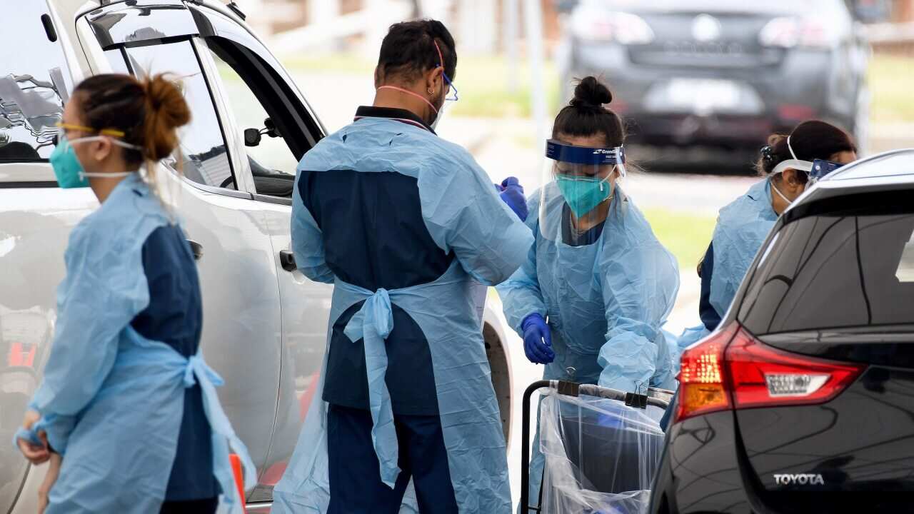 The clinics run by SydPath include the Bondi Beach drive-through site.