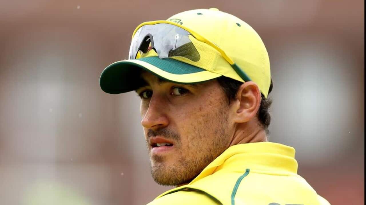 Australia's Mitchell Starc.