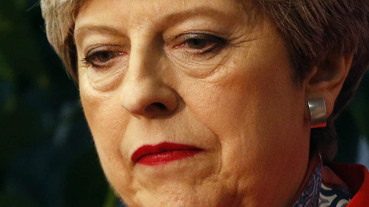Britain's Prime Minister Theresa May