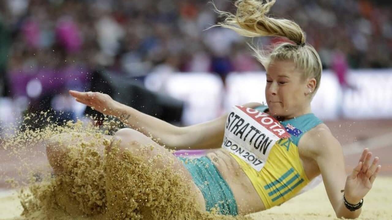 Australian long jumper Brooke Stratton
