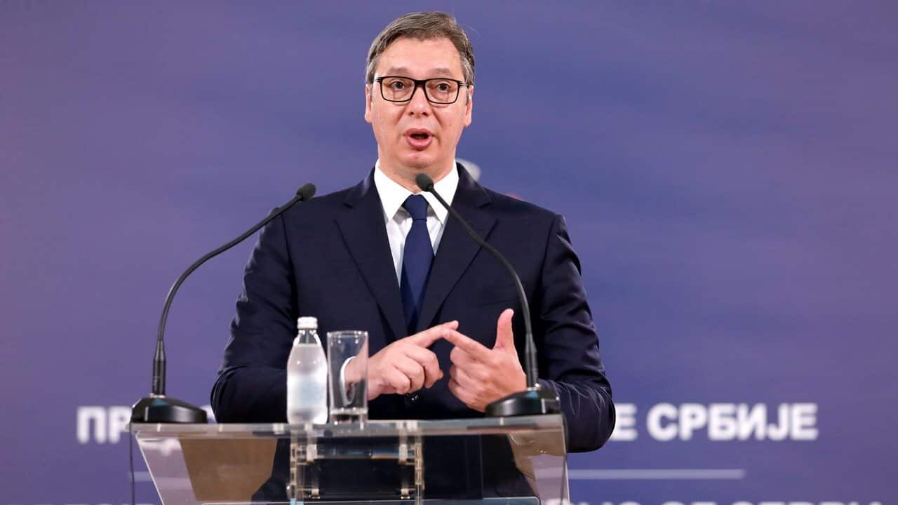 Serbian President Aleksandar Vucic.