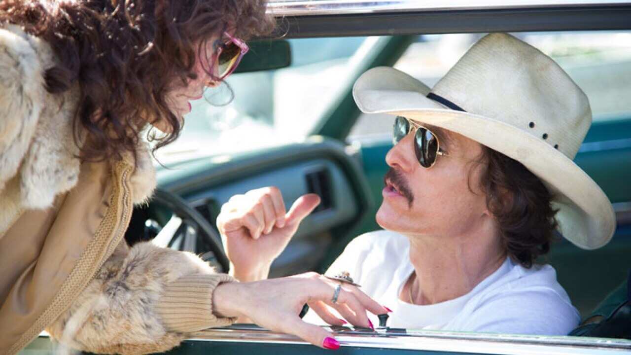 A scene from the Oscar-winning film 'Dallas Buyers Club'