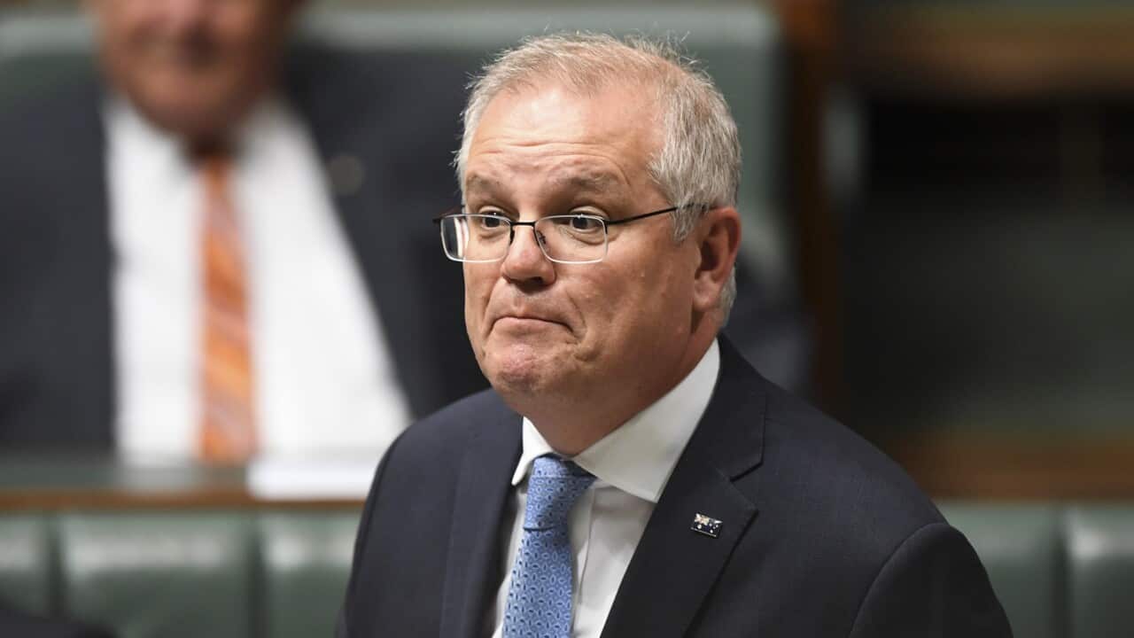 Scott Morrison speaks at the final Question TIme of 2020