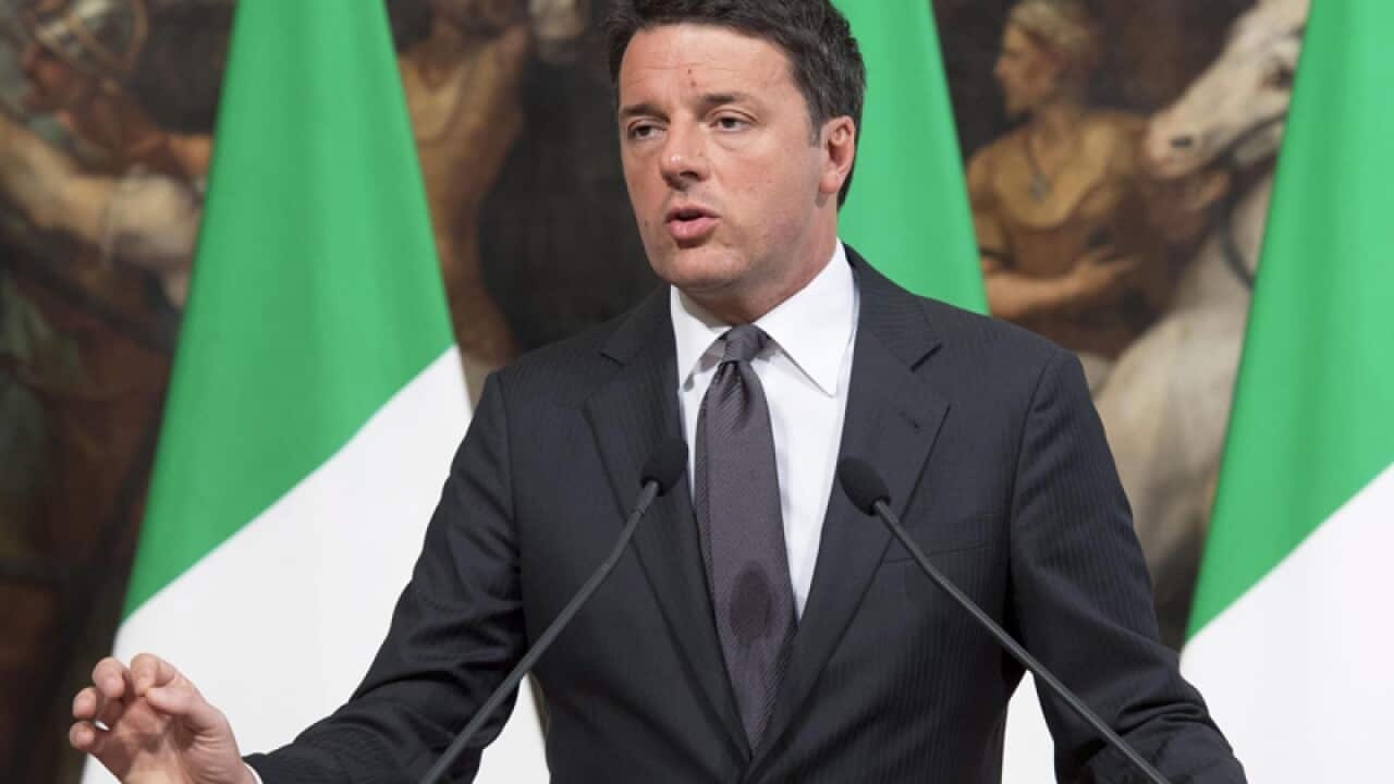 Italian Premier Matteo Renzi