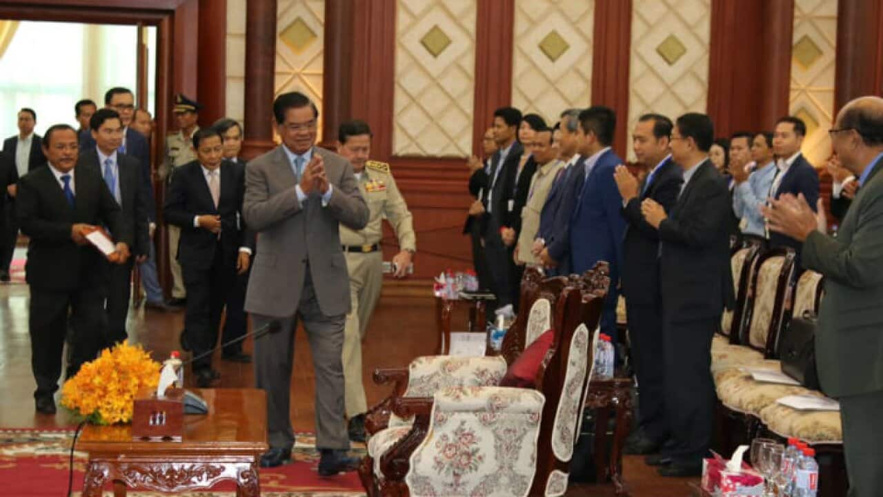 Interior Minister Sar Kheng meets with civil society organization in Cambodia