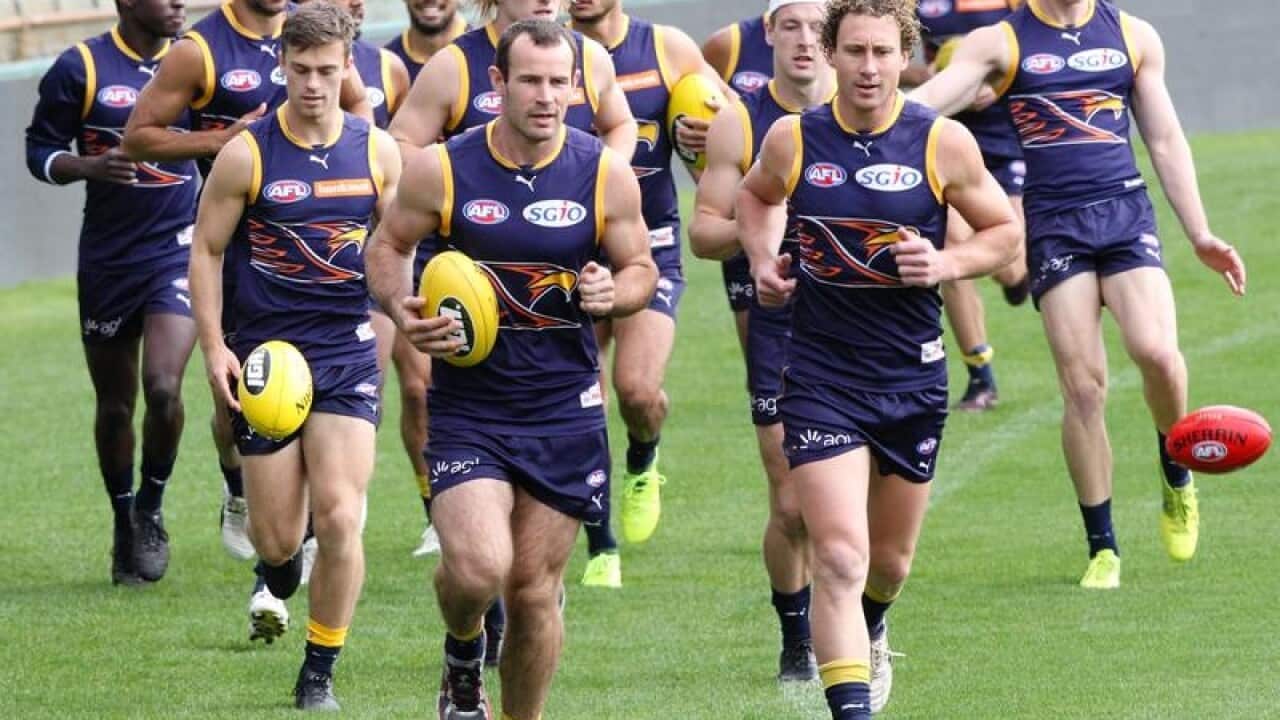 West Coast hit the training track