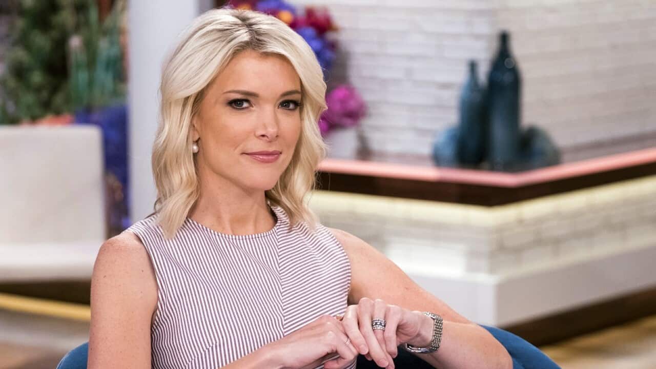 Megyn Kelly on the set of her new show, "Megyn Kelly Today" at NBC Studios.