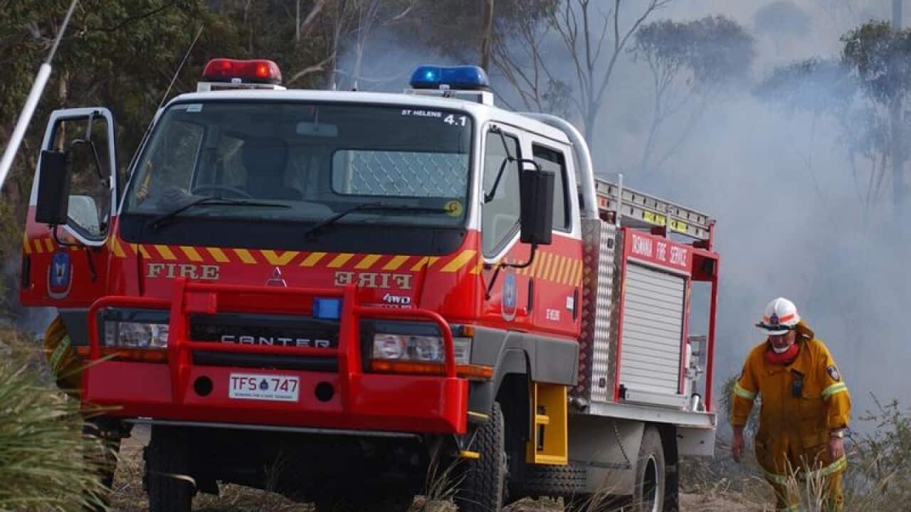 Tasmanian firefighters