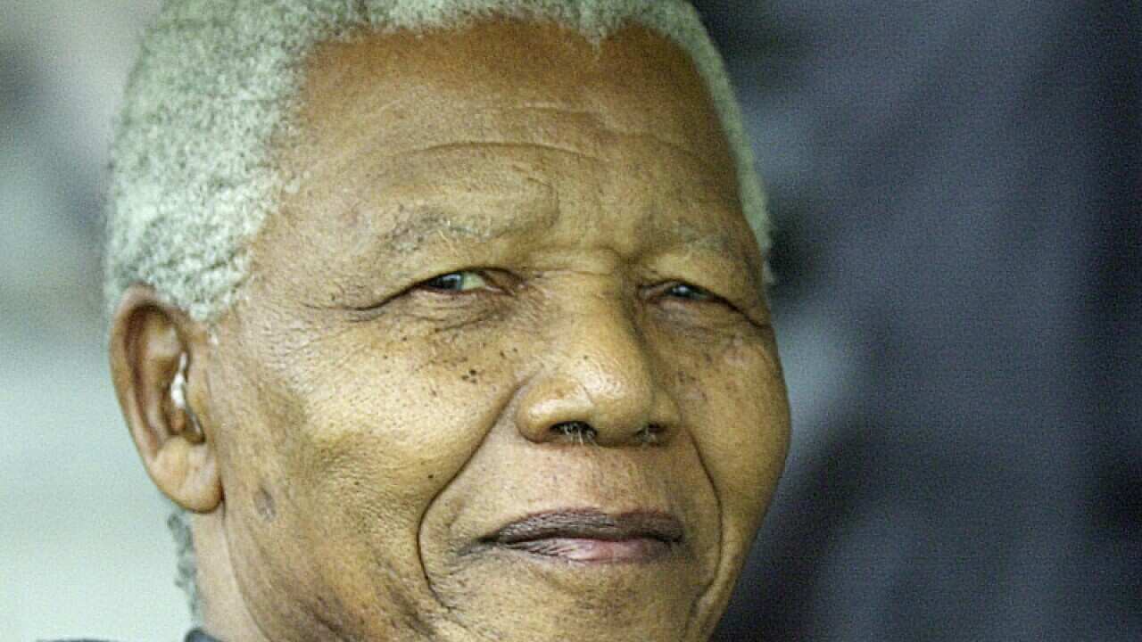 Former South African President Nelson Mandela