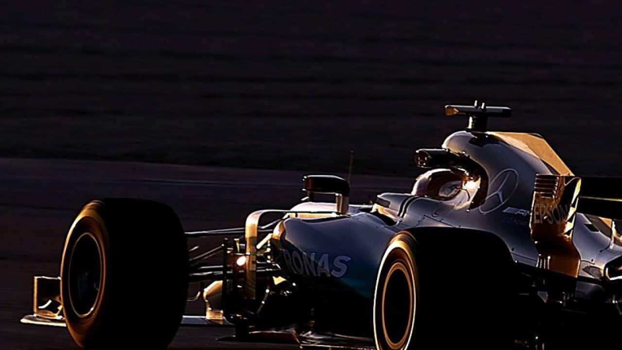 British Formula One driver Lewis Hamilton