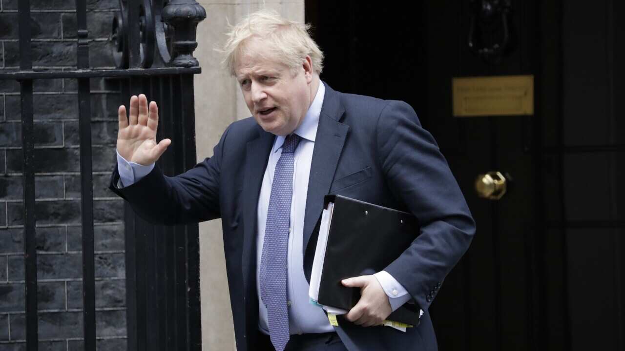 Boris Johnson arrived in Downing Street to resume full-time duties after recovering from coronavirus.