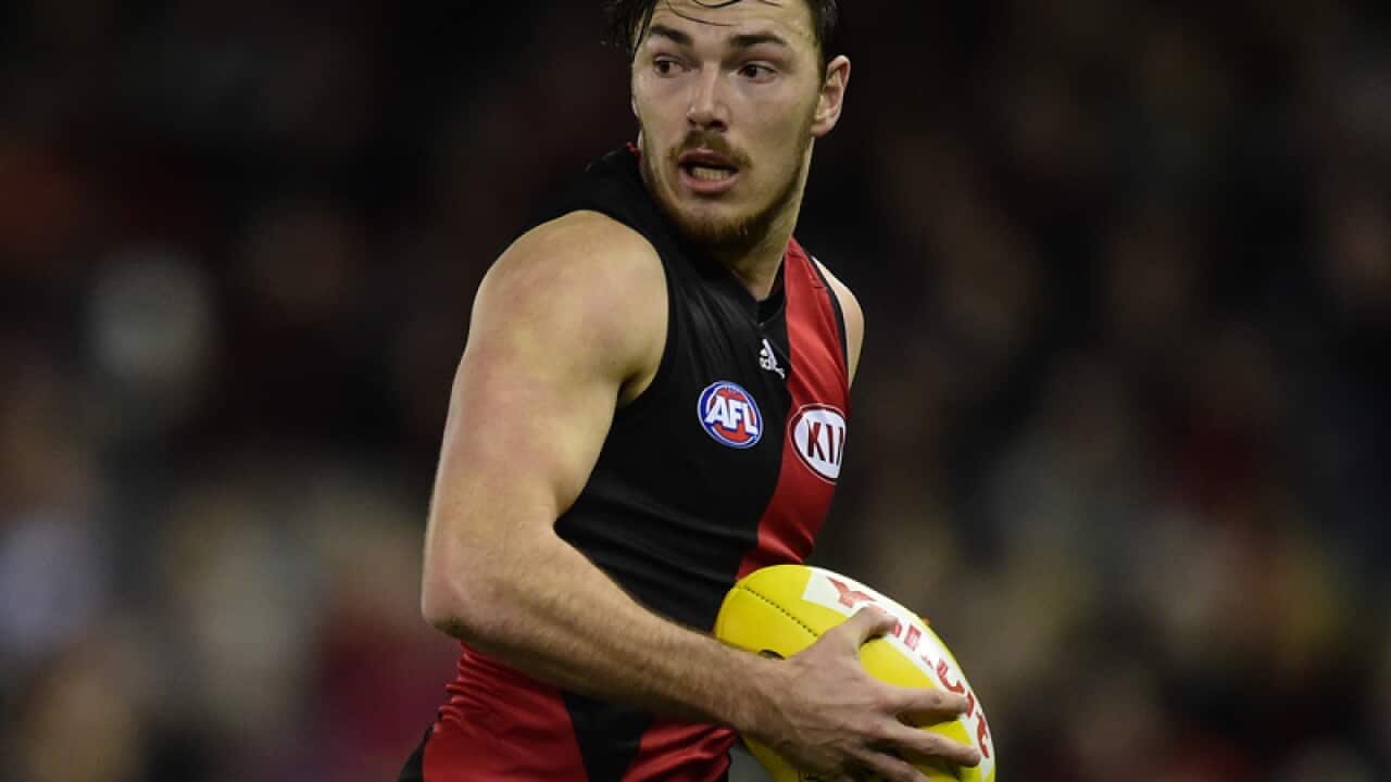 Essendon Bombers player Michael Hibberd