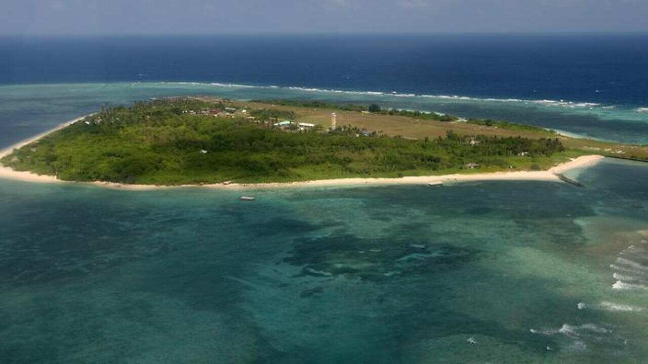 One of the disputed islands in the South China Sea (AAP)