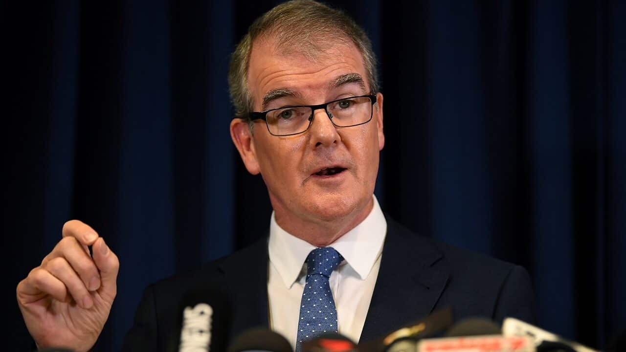 Michael Daley at NSW Parliament.