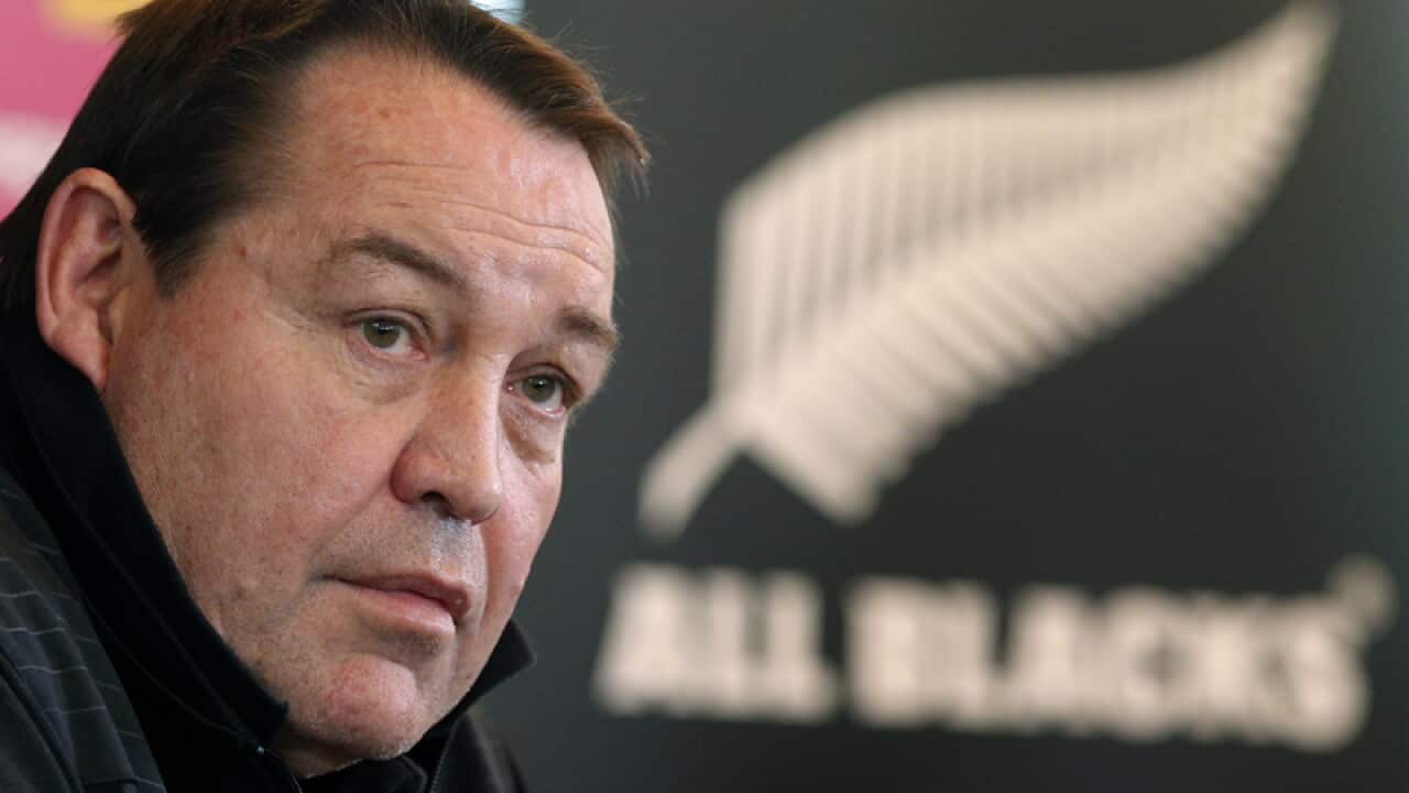 New Zealand's head rugby coach Steve Hansen