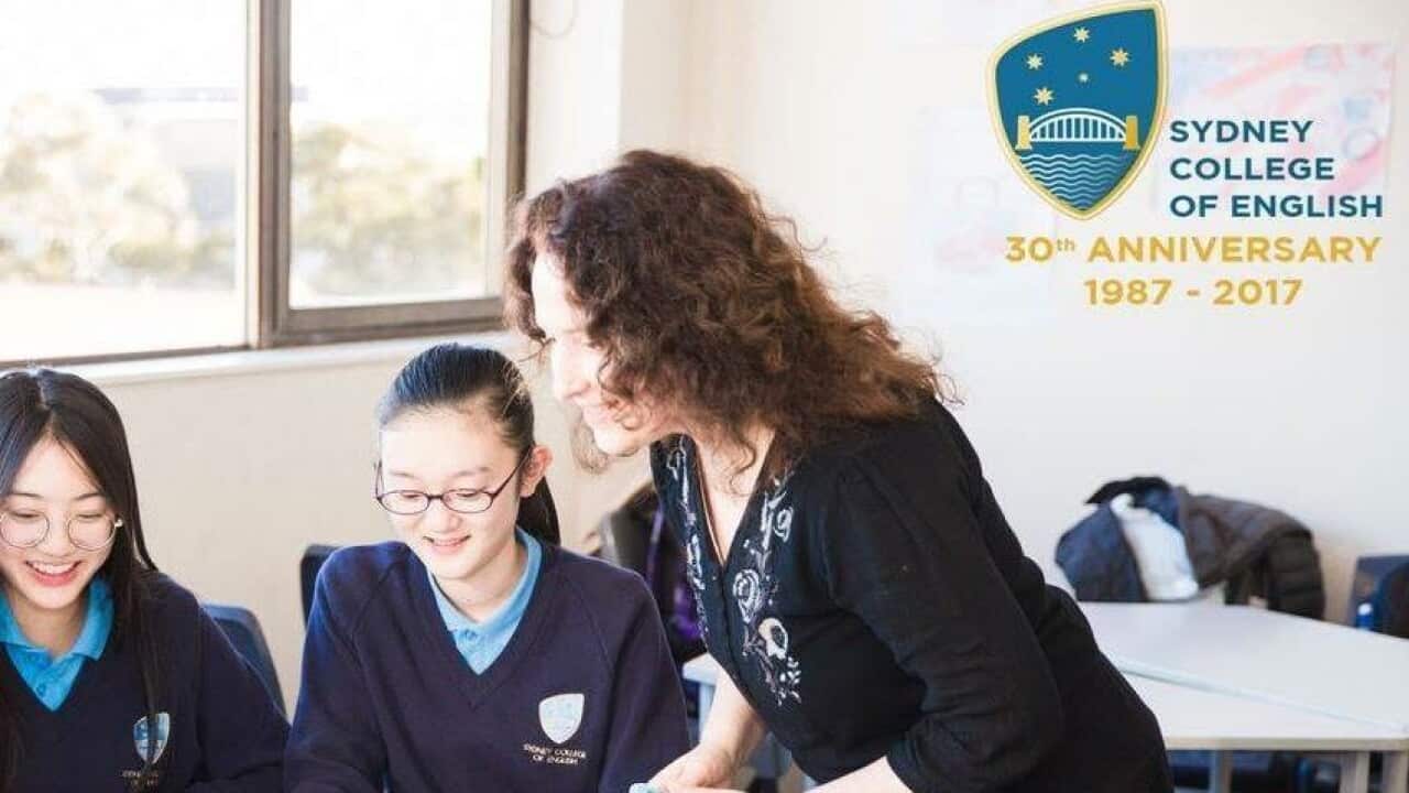 Olga Mhilli at the Sydney College of English