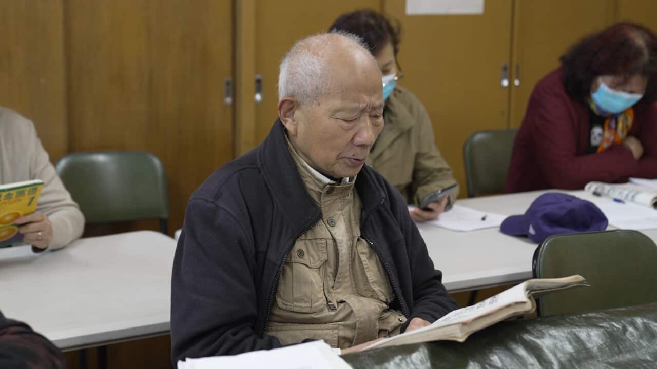 93-Year-Old Chinese migrant says it's never too late to learn English