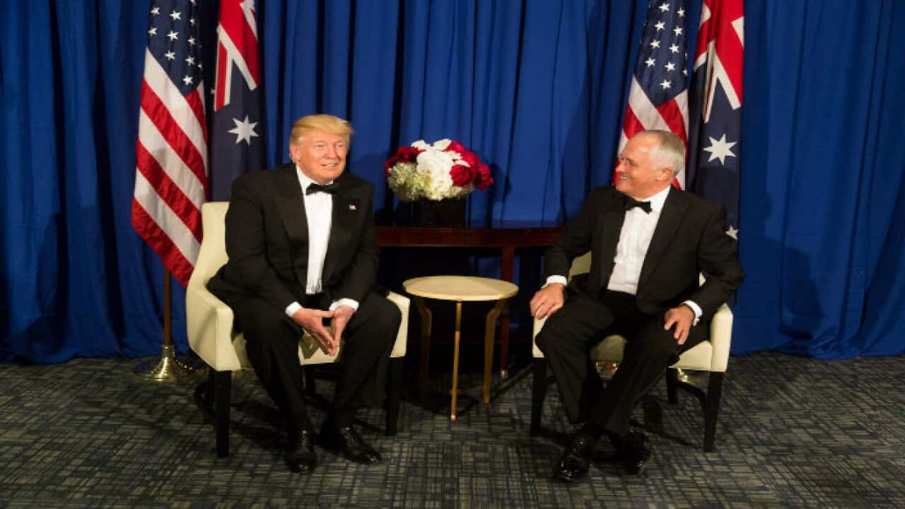 US-President Donald Trump and Australian Prime Minister Malcolm Turnbull