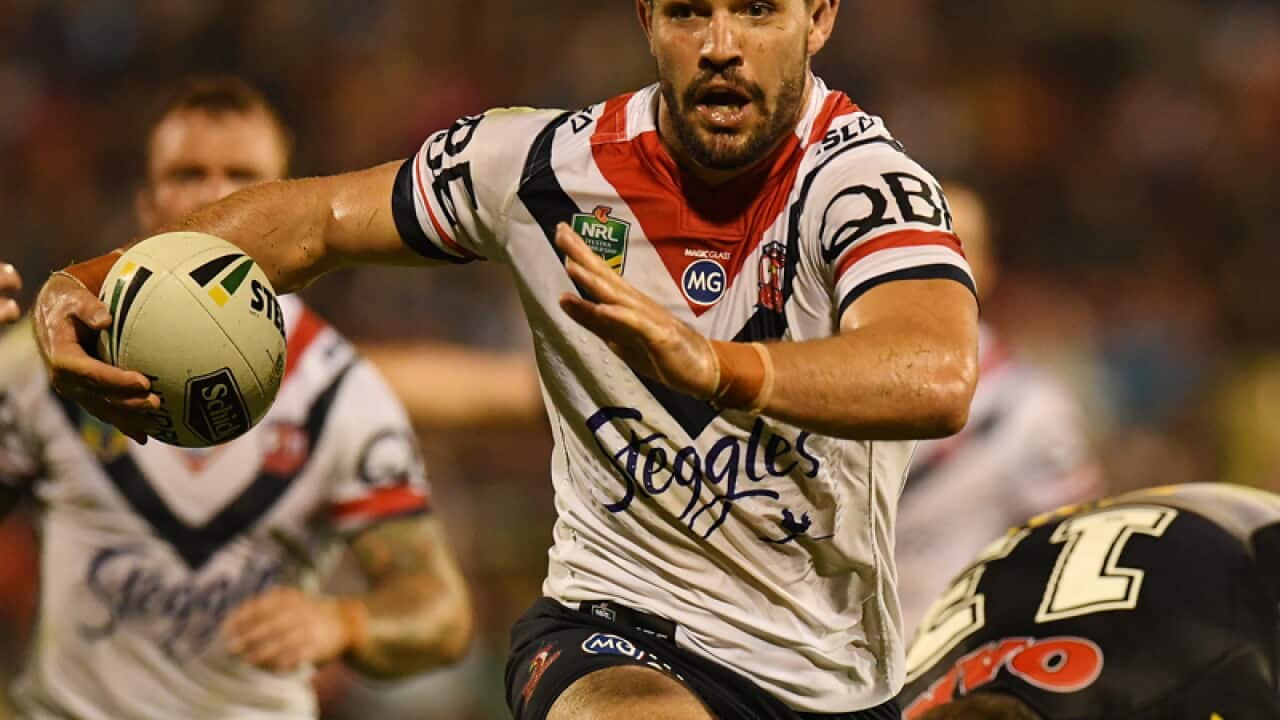 Aidan Guerra of the Roosters