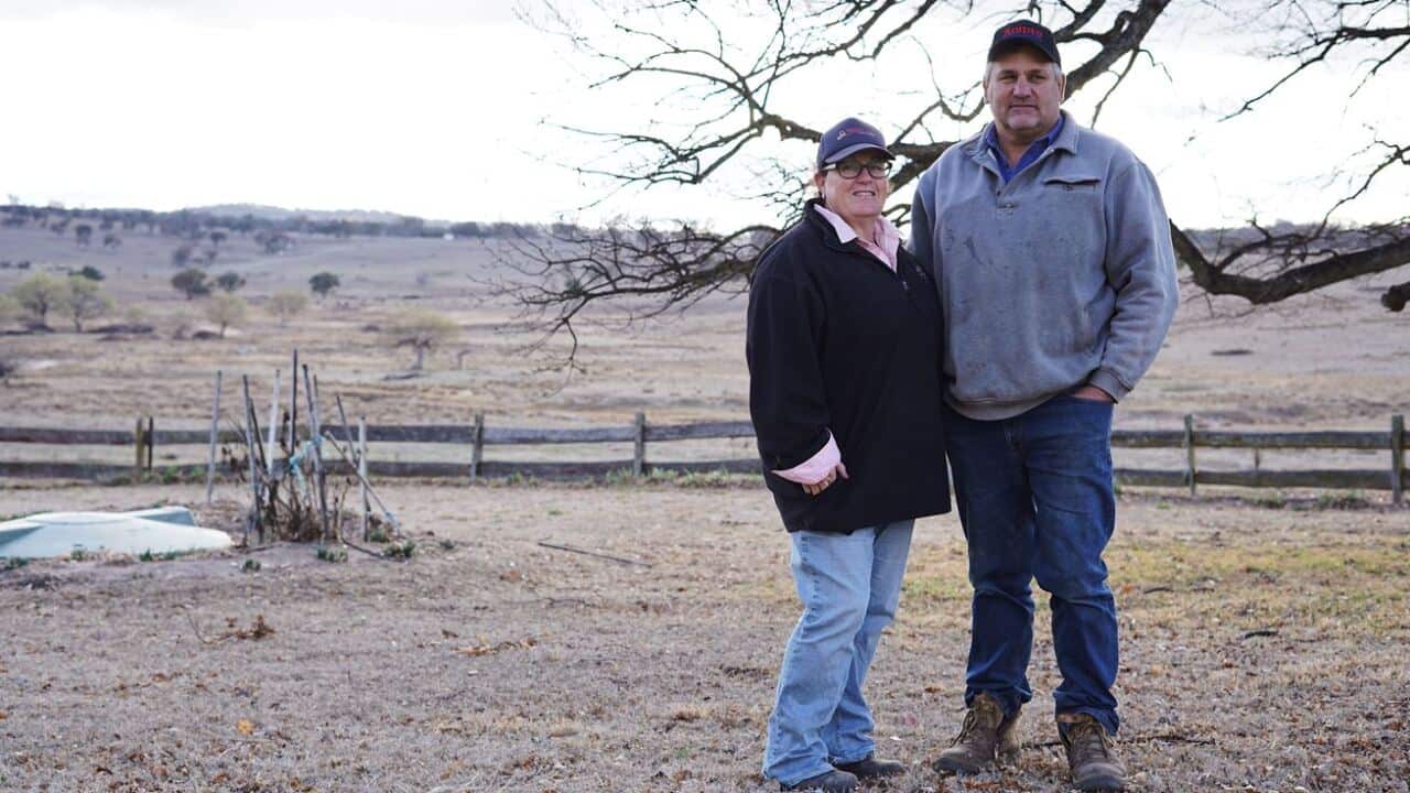 Kerry Brett and his wife Anne (SBS)