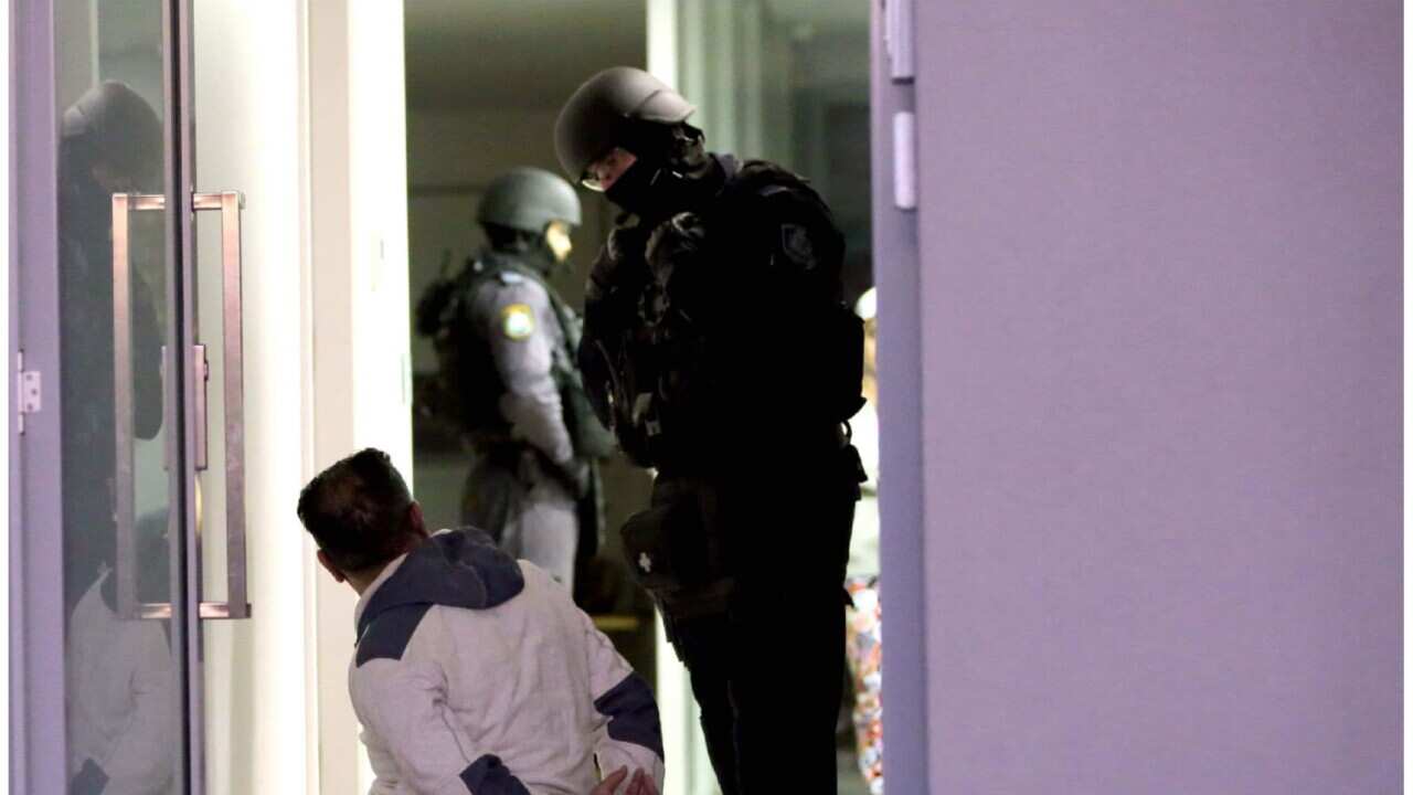Eighteen people were arrested in the operation.