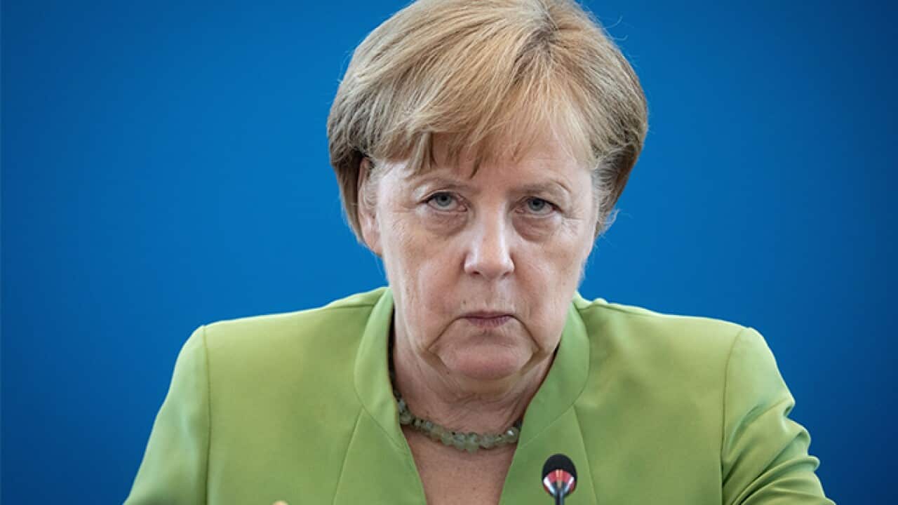 German Chancellor Angela Merkel.