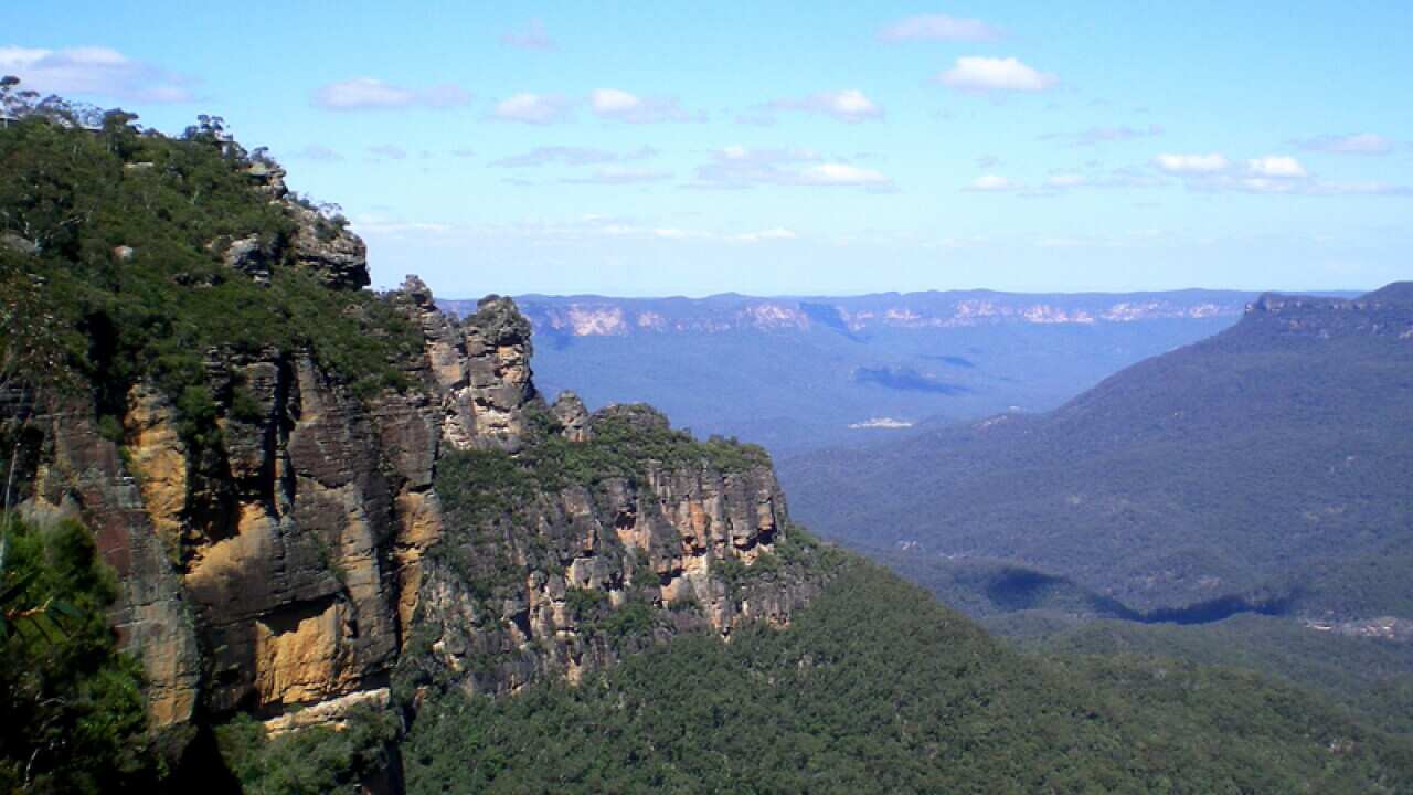 General view of the Blue Mountains