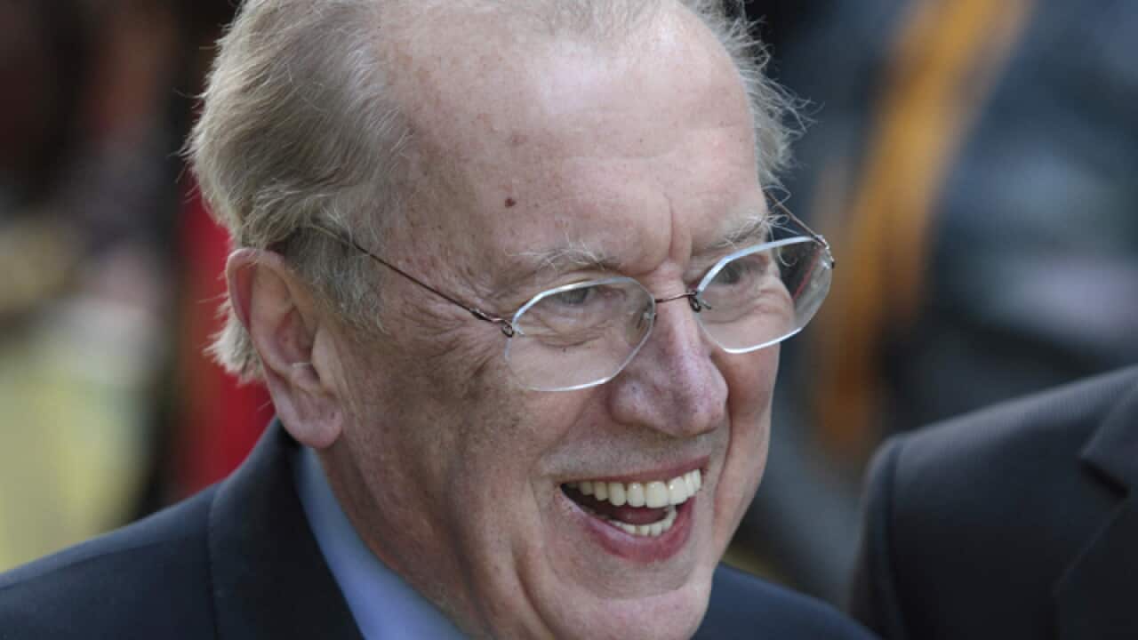Broadcaster Sir David Frost