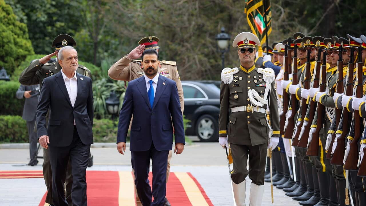 Iraqi Prime minister Ali Al-Zaidi visits Tehran