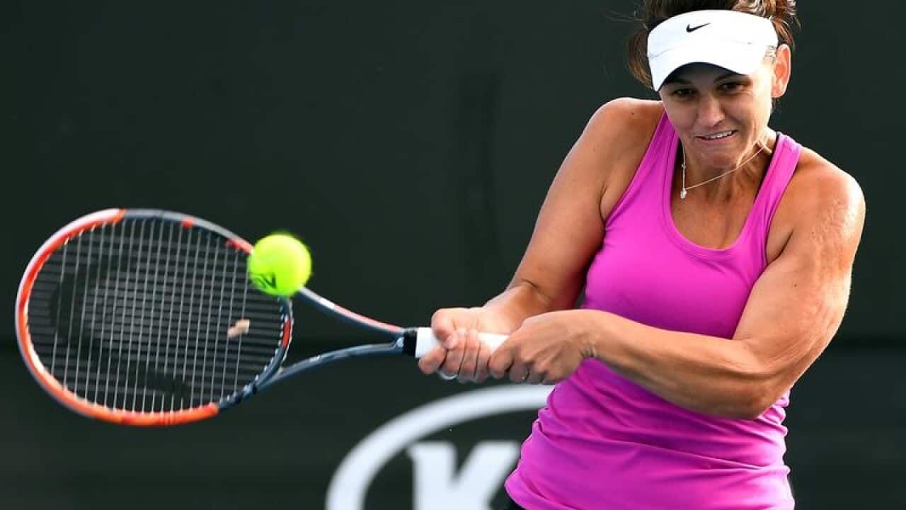 A file photo of Casey Dellacqua