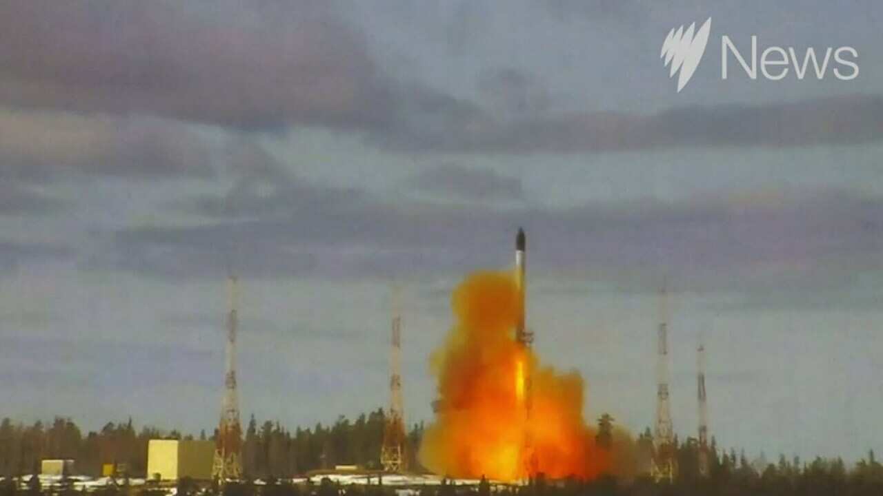러시아, 차세대 대륙간탄도미사일(ICBM) 시험 발사