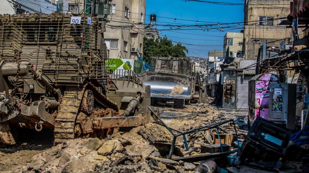 Palestinian- Israeli Conflict in Jenin, Palestine - 03 Jul 2023