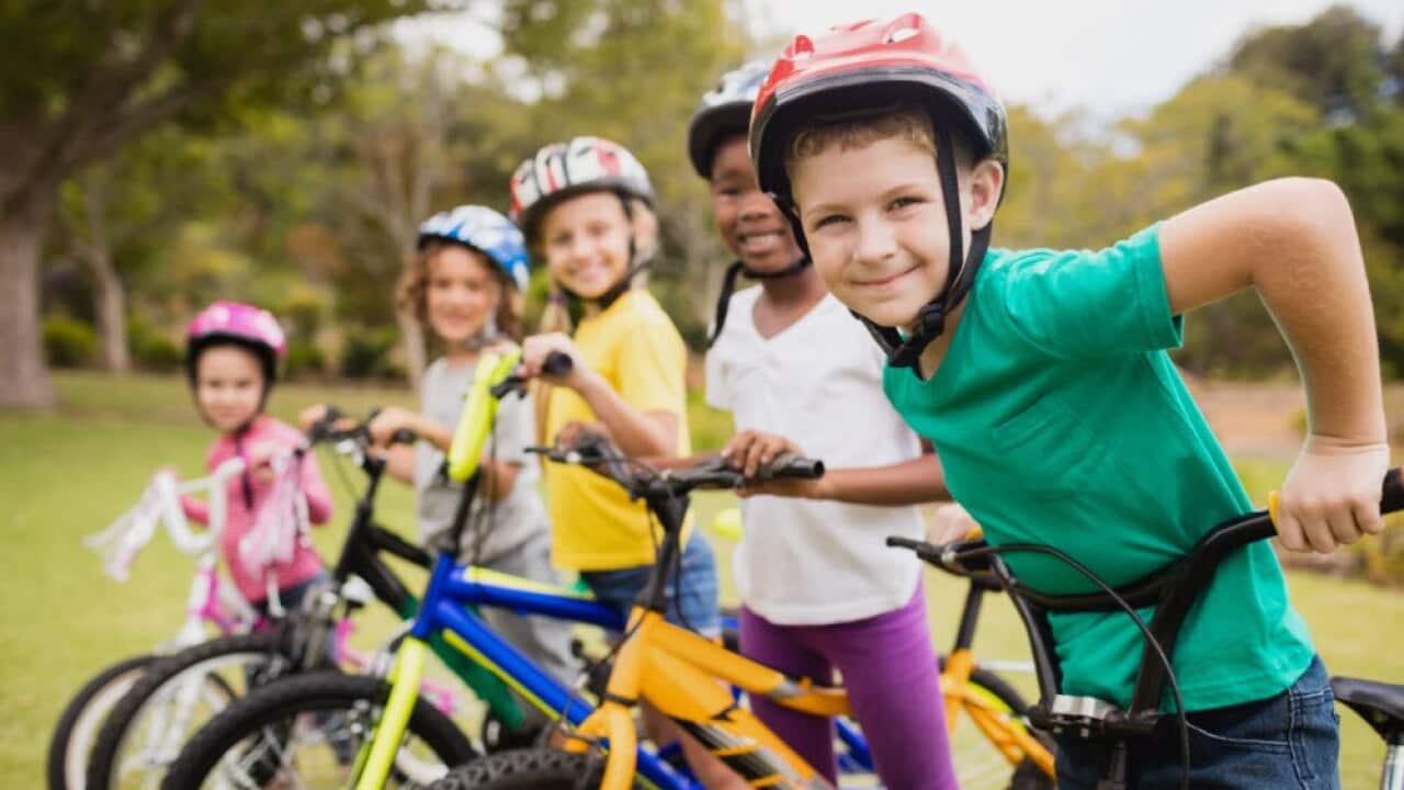 Kids on bikes