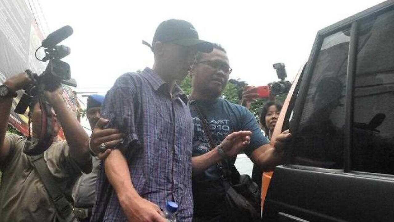 Test results on the powder found on an Australian in Kuta have come back negative, his lawyer says.