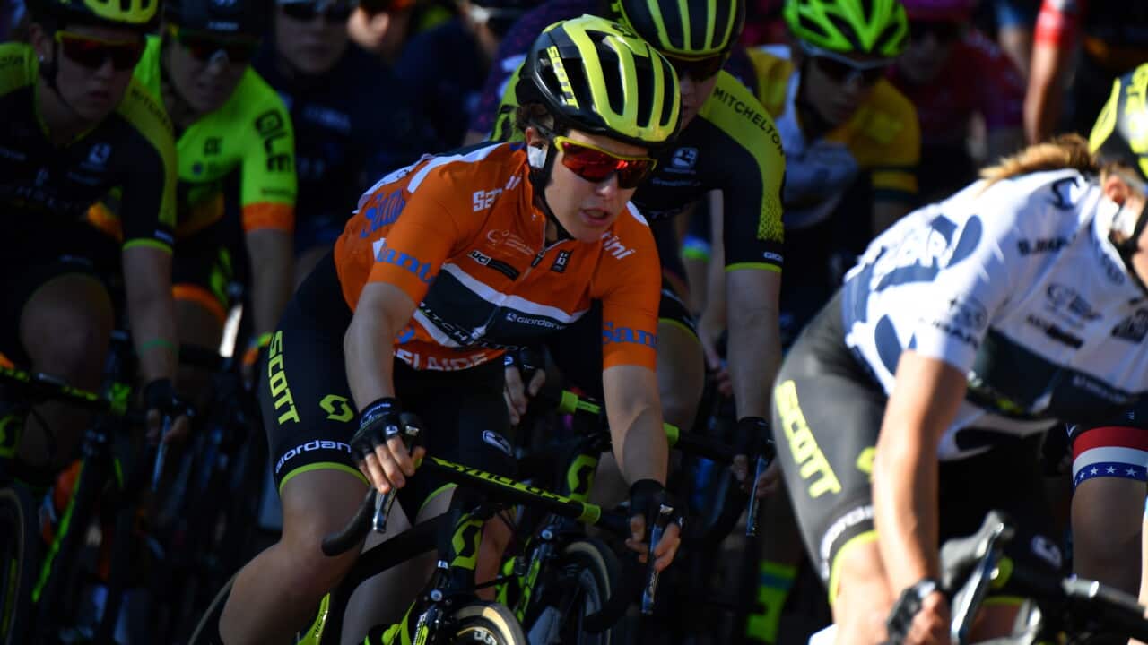 Amanda Spratt won this year's Women's Tour Down Under.