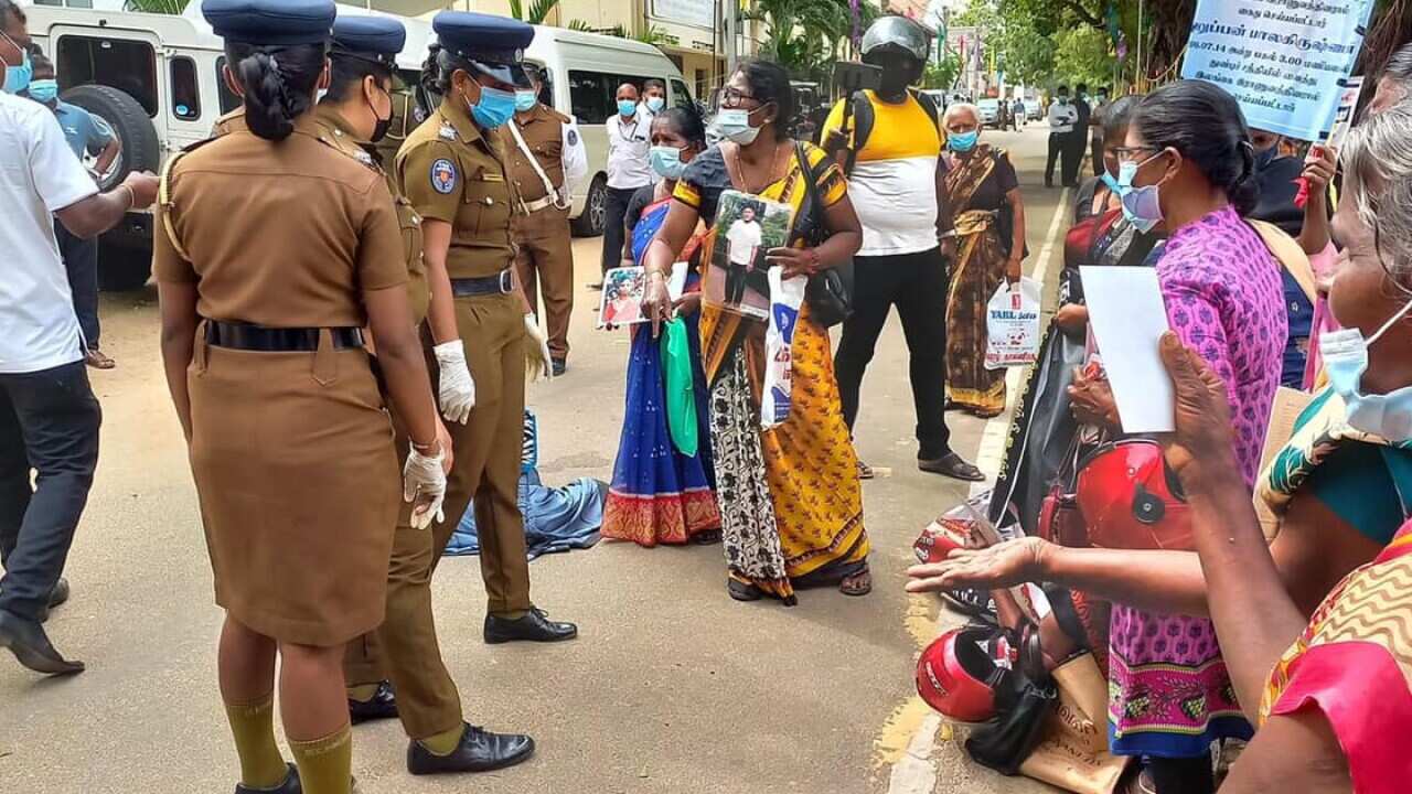 Protests in Sri Lanka