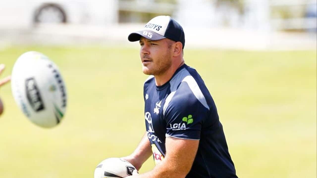 Matt Scott trains