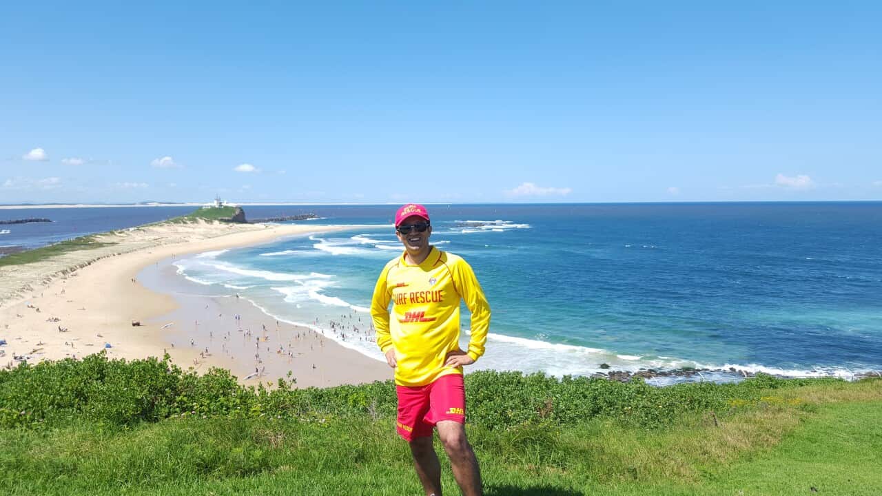 Rahmat Heidari-Lifeguard at Nobby Beach Newcastel